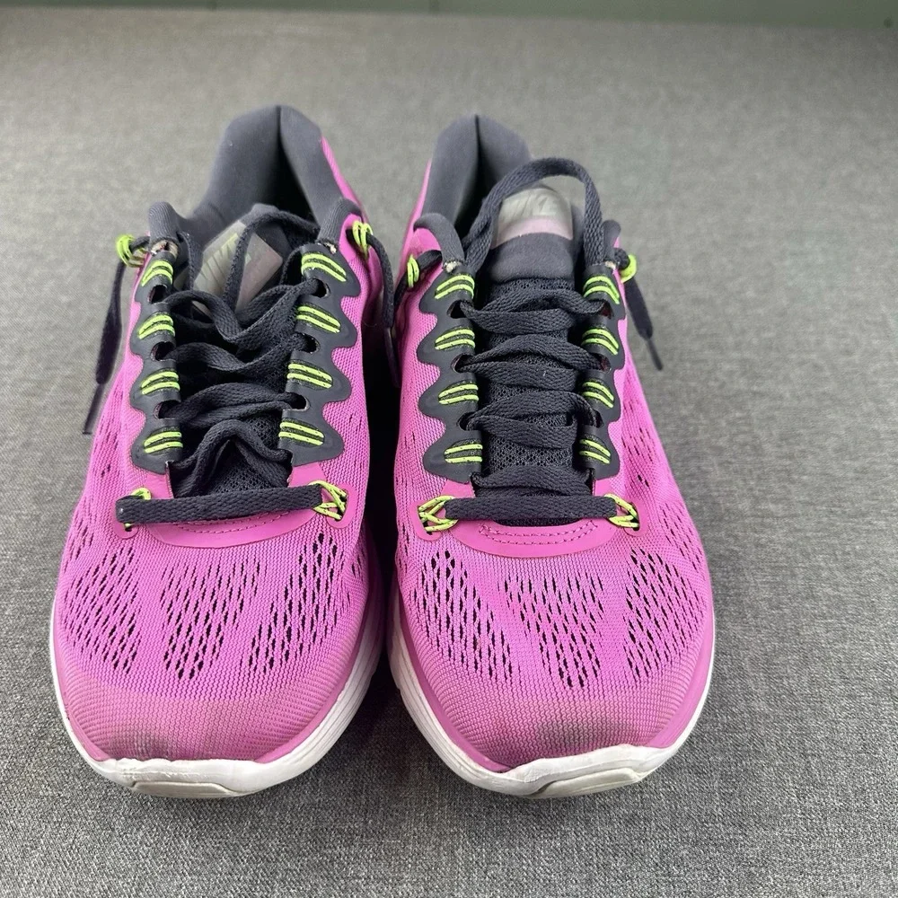 NIKE LUNARGLIDE +5 pink Running Training Shoes‎ 599395-610 Women's 8